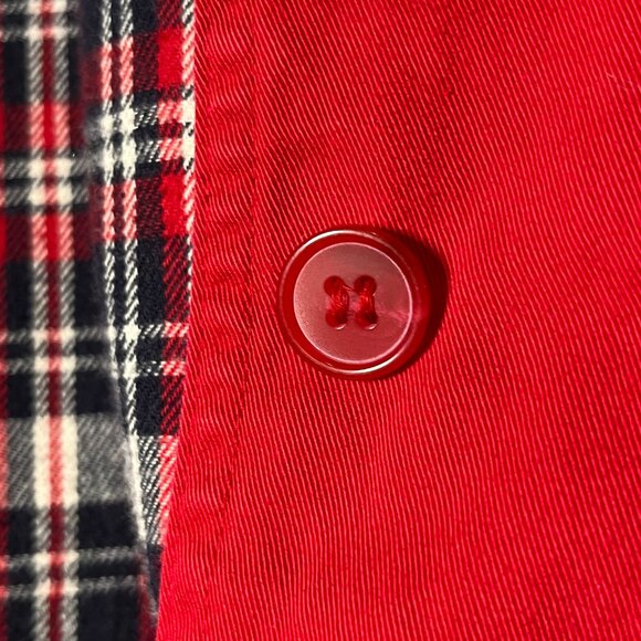 Casual Corner Annex Red Coat Women's Medium Petite - Picture 13 of 16